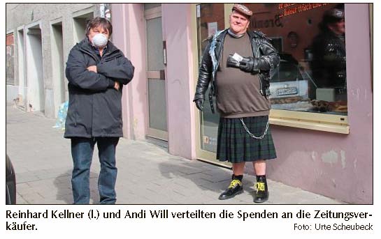 Große Spendenbereitschaft hilft den Verkäufern vom Donaustrudl über die Runden